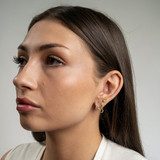 La Belle Huggie Earrings – Gold