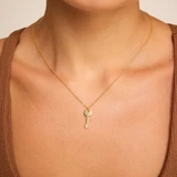 Key Necklace – Gold