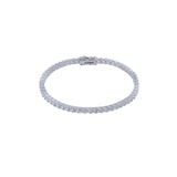 Lola Crystal Bracelet – Silver