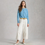 Lulu Button Cardigan - Light Blue