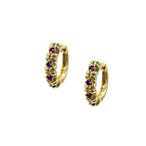 Amelia Pink CZ Earrings