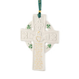 Claddagh Blessing Cross Ornament