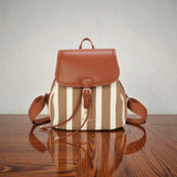 Coral Medium Backpack - Tan