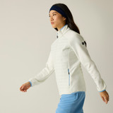 Women's Clumber Hybrid Jacket - Barely White Washed Denim