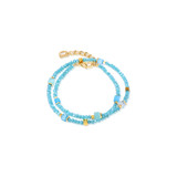 Joyful Bracelet - Turquoise/Gold