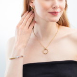 Significant Necklace - Crystal Gold