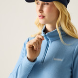 Women's Sweethart Lightweight Half-Zip Fleece - Washed Denim