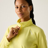 Women's Montes Lightweight Half-Zip Fleece - Canary Yellow