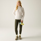 Women's Montes Lightweight Half-Zip Fleece - Light Vanilla White