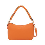 Ruby Curved Shoulder Bag - Orange