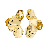 Virel Statement Stud Earrings – Gold Plated