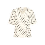Ihzabby Short Sleeve Blouse Graphic Diamond