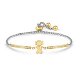 Milleluci Baby Girl Refined Gold Cz