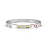 Pretty Bangles Mixed Cz Satinshine – Medium