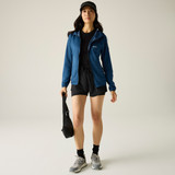Women's Ferna Stretch Hooded Midlayer - Aviator Blue