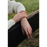Sterling Silver Claddagh Celtic Knot Bracelet