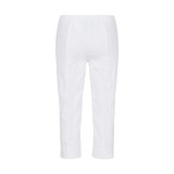Marie Cropped Trousers - White