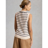 Candice Stripe Collar Vest