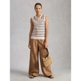 Candice Stripe Collar Vest