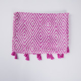Erin Tassle Scarf – Pink