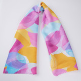Bethany Pleated Lightweight Scarf – Multicolour