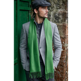 Merino Luxury Wool Scarf - Forest Green