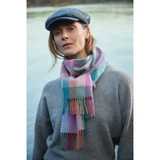 Lambswool Scarf - Pastel Check