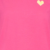 Ihcaminna Short Sleeve T‑Shirt – Very Berry / Mellow Yellow