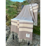Super Soft Lambswool Coffee Brew Throw