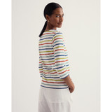 Sailor Organic Cotton Top - Quad Breton Avocado 
