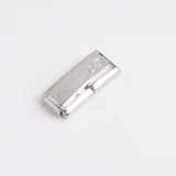 Classic Silver Engravable Infinity Double Charm