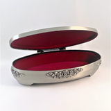 Claddagh Oval Shaped Jewellery Box