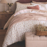 Neve Flora Quilt Set - Plaster Pink
