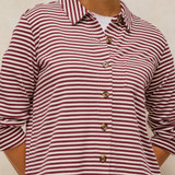 Imogen Shirt - Plum Multi