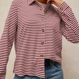 Imogen Shirt - Plum Multi