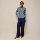 Annie Jersey Shirt - Blue Multi