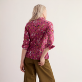 Larissa Shirt - Flora Study Rosa