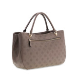 Carmella 4g Peony Logo Girlfriend Satchel - Taupe