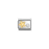 Gold Star CZ - Composable Charm