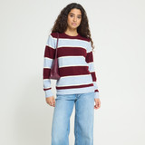 Ihedeen Pullover - Rhododendron/Blue
