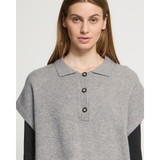 Ihalize Slipover Top - Alloy Melange