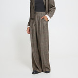 Ihlaito Trousers - Black/Toasted Check
