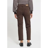 Ihziggy Raven Denim Jeans - Coffee Bean