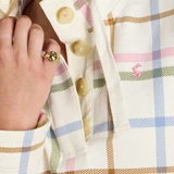 Saunton Long Sleeve Top - Cream Check
