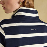 Saunton Long Sleeve Top - Navy/Cream Stripe