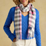 Langtree Scarf - Pink/Grey Gingham
