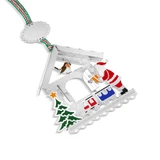 Santa & Robin Christmas Tree Decoration