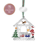 Santa & Robin Christmas Tree Decoration