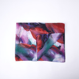 Bethany Pleated Lightweight Scarf - Multi Purple