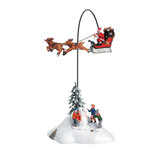 Collectable Village Miniature - Santa is Coming to Town